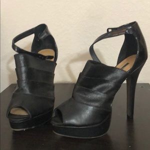 Black high heels